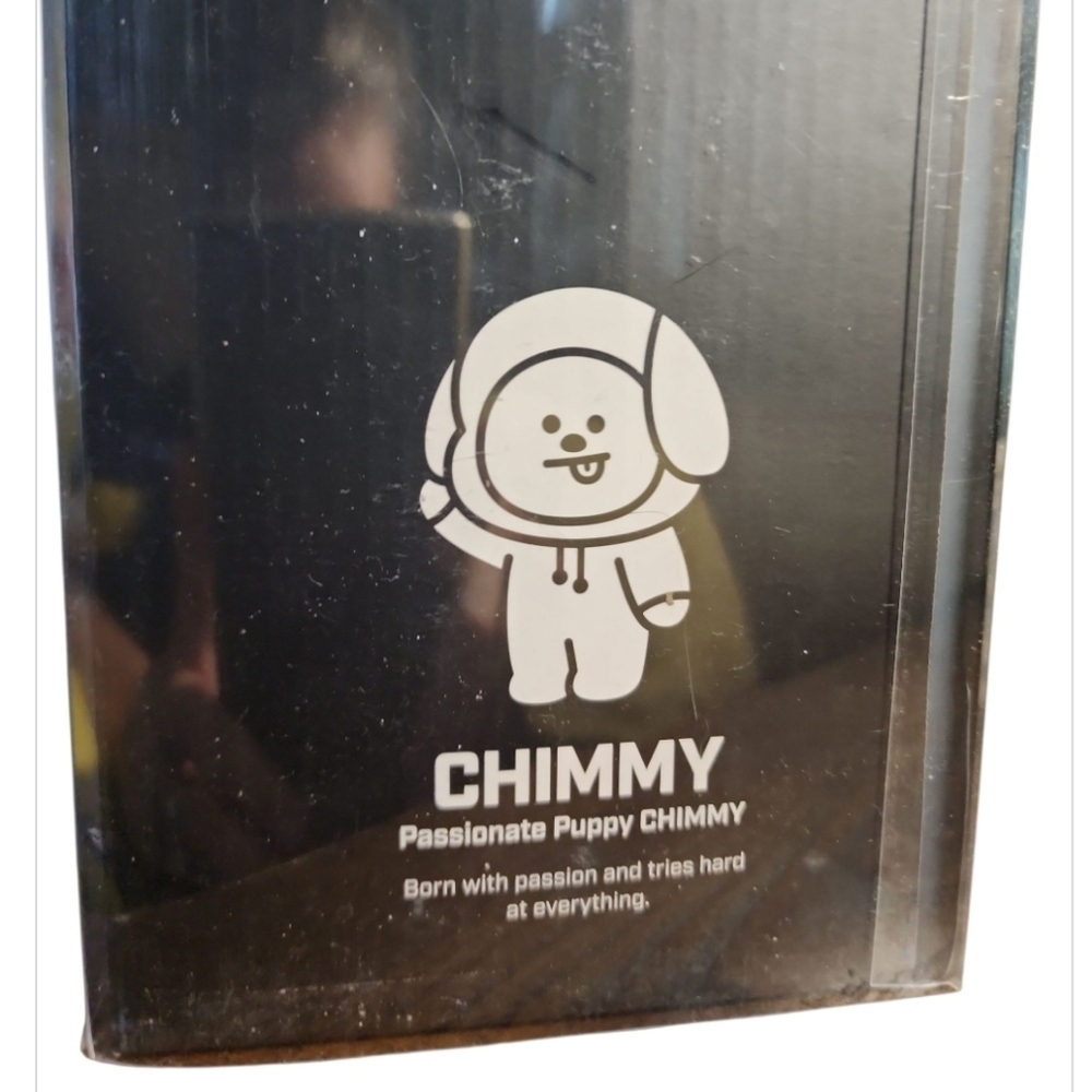 Official BTS BT21 Chimmy Jimin Plush 11" Doll Standing Line Friends Original - Picture 3 of 6